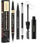 LAVONE Eyebrow Makeup Kit - Waterproof Pen, Wax & Brush Set