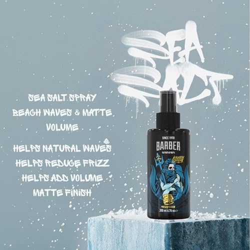Barber Marmara Sea Salt Spray for Beach Waves & Volume