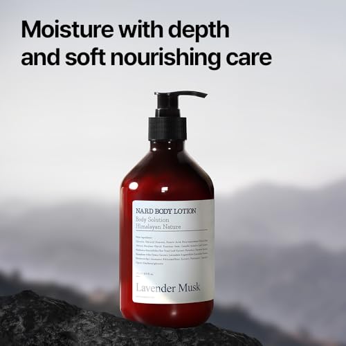 Body Lotion Lavender Musk 16.9 fl. oz. / Moisturizing Body Lotion with Shea Butter & 5 Herbal Extracts/Soothing & Calming Hydration
