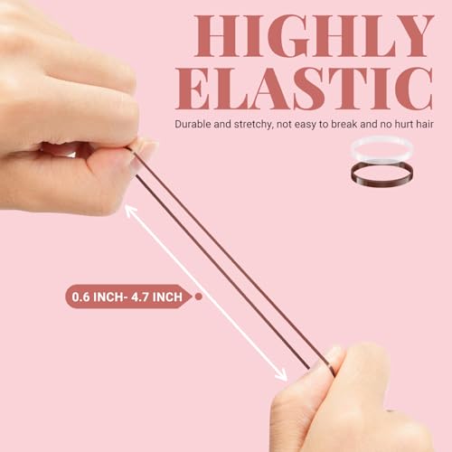 IKOCO 415pc Hair Pin Set with U Pins, Ties & Hair Net, Brown