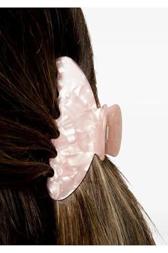 Sage Blush Hair Claw Clip 4" - Premium Acetate