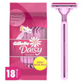 Disposable Razors for Women - 18 Count, Comfort Handle & Lubrastrip