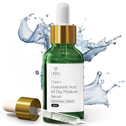 Excellence Unique Hyaluronic Acid Serum - Professional Strength Anti Aging All Day Moisturizer and Skin Tightener - Complete Organic Hydration and Skin Plumping