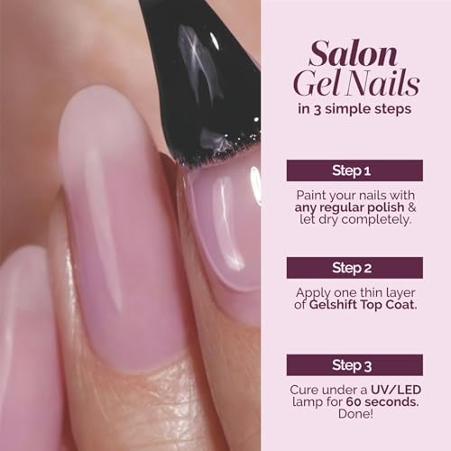 LONDONTOWN GelShift Top Coat UV Lamp Set