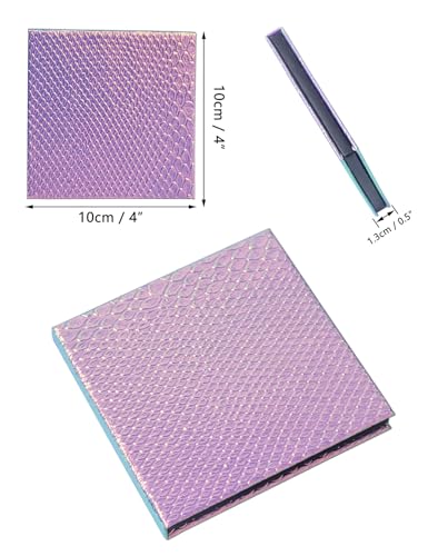Mermaid Magnetic Eyeshadow Palette Empty Case 10x10cm
