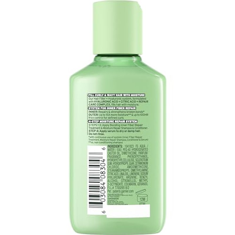 Garnier Fructis Moisture Repair Serum for Curly Hair, 3.75 Fl Oz