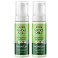 ORS Olive Oil Hold & Shine Wrap Set Mousse Infused with Coconut Oil 3.7 Ounces (Pack of 2)