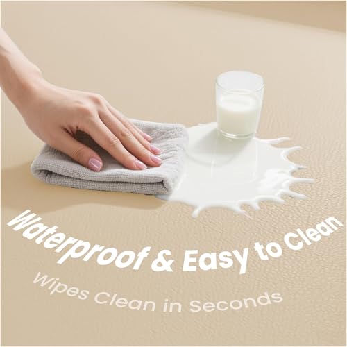 Huloo Sleep 50x50 Waterproof Baby Play Mat - Non-Toxic & Non-Slip