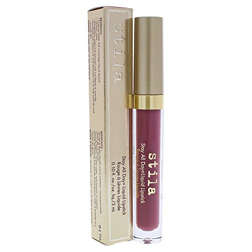 stila Stay All Day Liquid Lipstick, Matte Long-Lasting Color Wear, No Transfer or Bleed Hydrating & Lightweight with vitamin E & Avocado Oil for Soft Lips Portofino, .10 Fl. Oz.