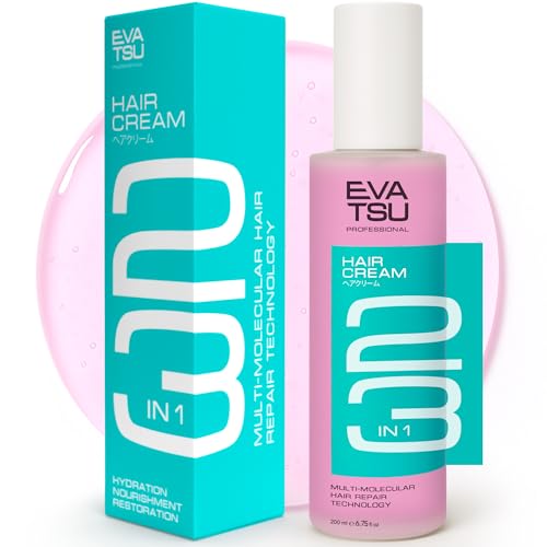 EVATSU Hydra Fusion 23-in-1 Leave-In Hair Cream 1 Fl Oz Deep Hydration & Anti-Frizz