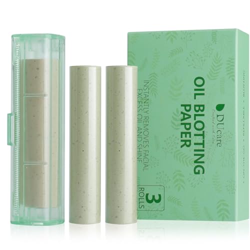 DUcare Oil Blotting Sheets 15M Green Tea - Refillable Dispenser