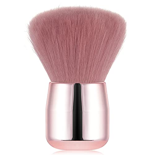 Vaincre Soft Mushroom Nail Dust Brush for Acrylic Nails & Makeup - Pink