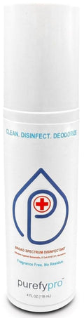 Purefy Disinfectant Spray - 4oz, Kills 99.9999% Germs & Viruses