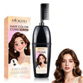 Silver Herbal Hair Coloring Comb - 3-in-1 Hair Dye & Conditioner, Ammonia-Free, Gray Coverage, Nourishes with Argan & Ginseng