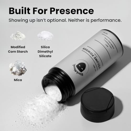 BlackMask Hair Texture Powder for Men – Lightweight, Strong Hold