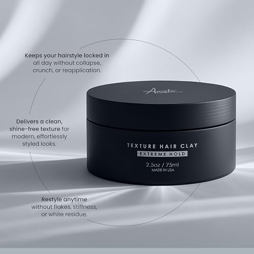 Alex Costa Hair Clay for Men - Extreme Hold Matte Finish