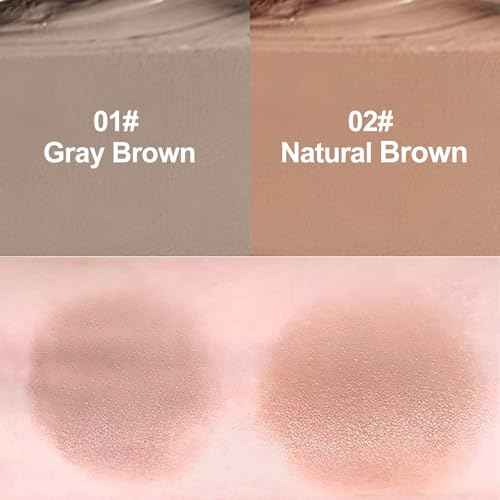 Erinde Cool Toned Contour Stick, Cream Contour Stick, Matte Bronzer Stick, Waterproof & Long Lasting Face Shaping Makeup, Travel Size, 01 Gray Brown