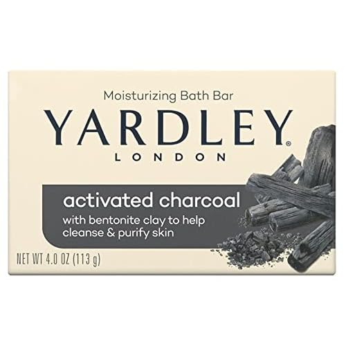 Yardley Activated Charcoal Bath Bar 4oz