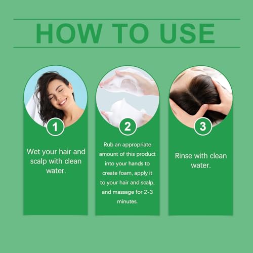 Organic Rosemary Hair Growth Shampoo with Keratin (2PC)