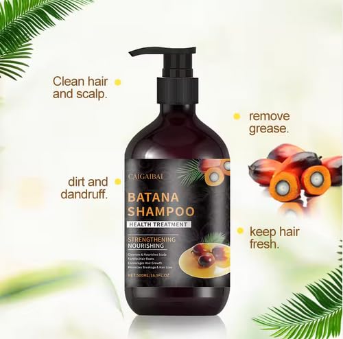Batana Oil Hair Growth 5-Piece Kit with Shampoo, Conditioner & Mask