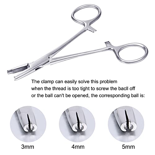 Stainless Steel Piercing Ball Removal Tool - 3mm Size