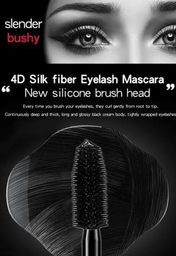 A'riz 4D Waterproof Mascara - Long Lasting Black