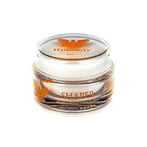 Hairbond Shaper 3.4Oz - A toffee paste for men - Endorsed by celebs - Hair styling product, hair wax for short hair