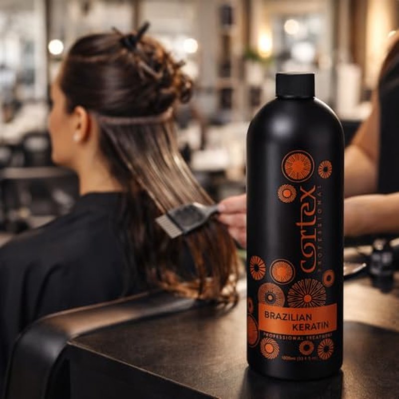 Cortex Brazilian Keratin Hair Treatment for Coarse, Curly Hair