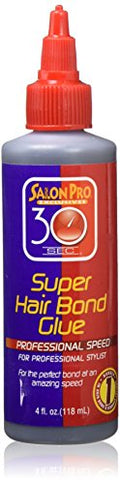 Salon Pro 30 Second Bonding Glue - 4oz Hair Extension Adhesive