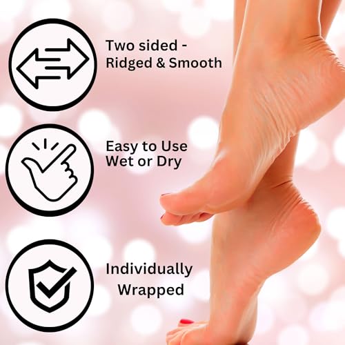 Mr. Pumice Callus Remover Pumi Bar - Foot Scrubber & Pedicure Stone (4-Pack)