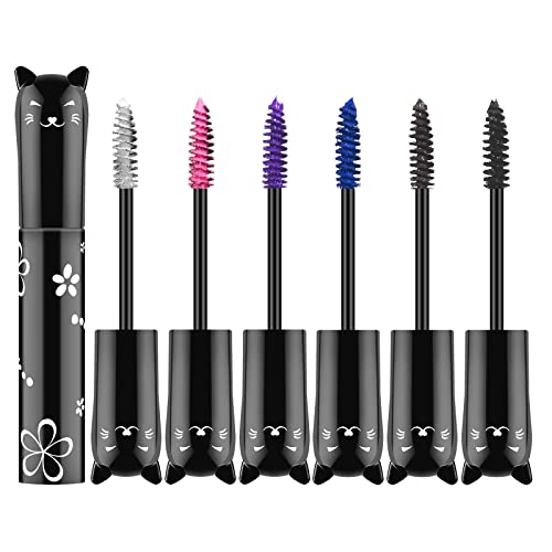 Ownest 6-Color Mascara Set - Waterproof Rainbow Lashes