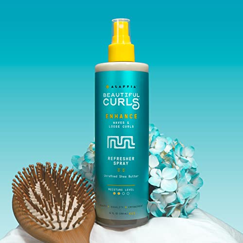 Alaffia Curl Enhance Refresher Spray - Shea Butter & Aloe