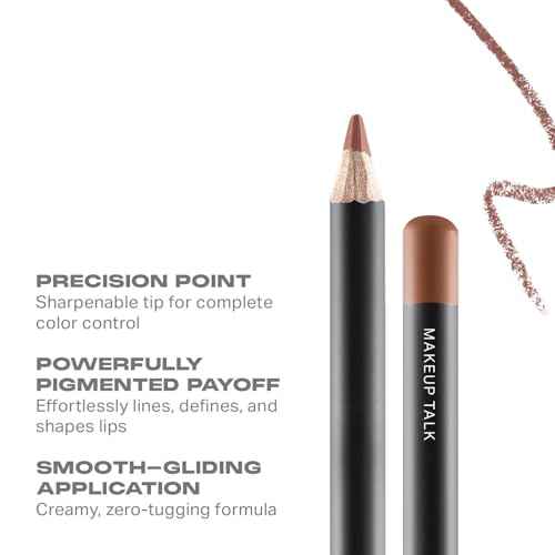 Morphe Color Pencil Bundle - Cream Lip Liner Pencil with a Zero-Tugging Formula - Effortlessly Lines, Defines & Shapes Lips - Trendsetter (2 Count)