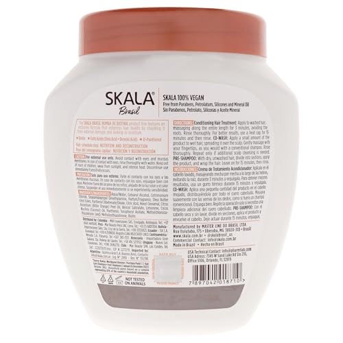 SKALA Biotin Hair Treatment Mask - 35.3 Oz Deep Conditioning for Shine & Strength