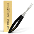 Fab Brows Professional Eyebrow & Nose Hair Trimmer with Sharp Stainless Steel Blades