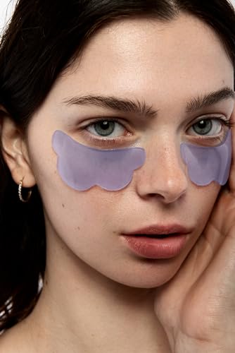 QT Cosmetics Cloud Eye Gels (5 Pairs) - De-puffing, Hydrating, Brightening, & Soothing Under Eye Masks with Peptides, Niacinamide, Vitamin C, & Squalane For Dark Circles, Puffy, Tired Eyes