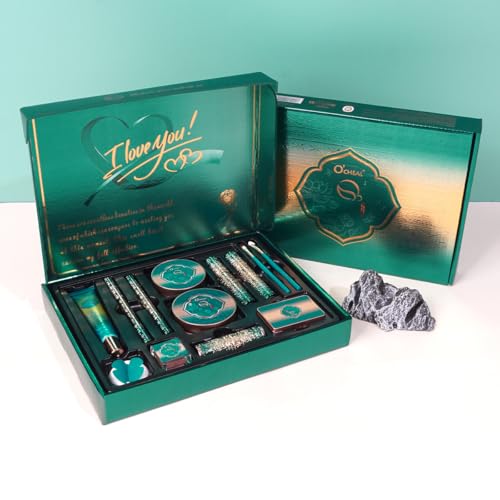 O'CHEAL 13-Piece Makeup Gift Set with Full Face Cosmetics & Tools