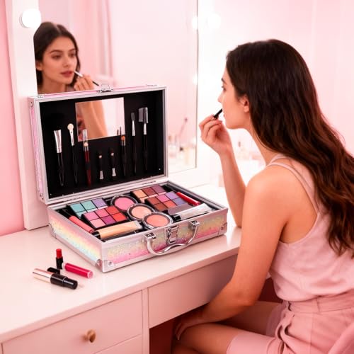 Makeup Kit for Teen Girls - 24 Color Eyeshadow Palette & Brushes