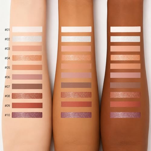 Erinde Waterproof Eyeshadow Stick – Matte & Shimmer Shades