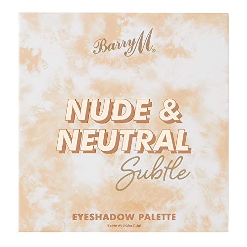 Barry M Subtle Eyeshadow Palette - 9 Nude & Neutral Shades