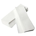 100PCS White Large Facial Body Hair Removal Non Woven Wax Strip Epilating Waxing Strips