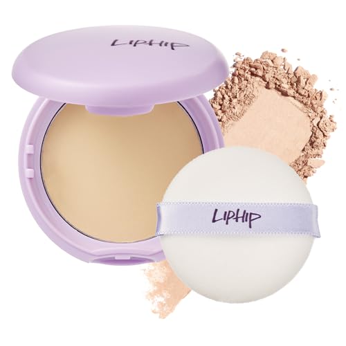 Blur Powder Pact Compact with Mirror & Puff - Oil Control