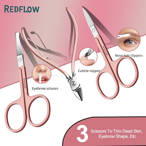 30-in-1 Manicure Set with Nail Clippers & Grooming Tools