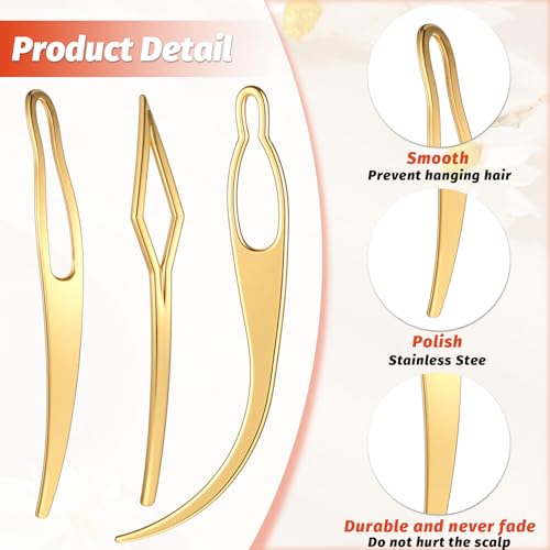 8Pcs Interlocking Locking Tools for Locs Dreadlocks Hair Styling Retightening
