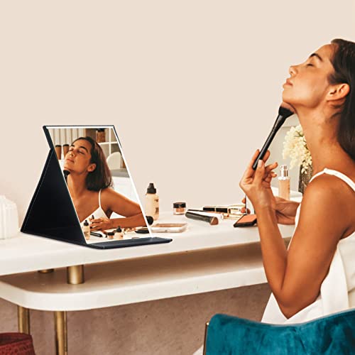 12x9 Extra Large Portable Makeup Mirror with Stand
