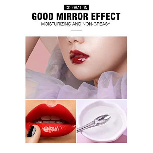 BestLand 2Pack DIY Homemade Moisturizing Lip Gloss Base, Lip Makeup Primer Basic Lipstick Material, Natural Non-stick Clear Lip Gloss Base Making Lip Gloss Supplies, 2Pack 100ml (Transparent)