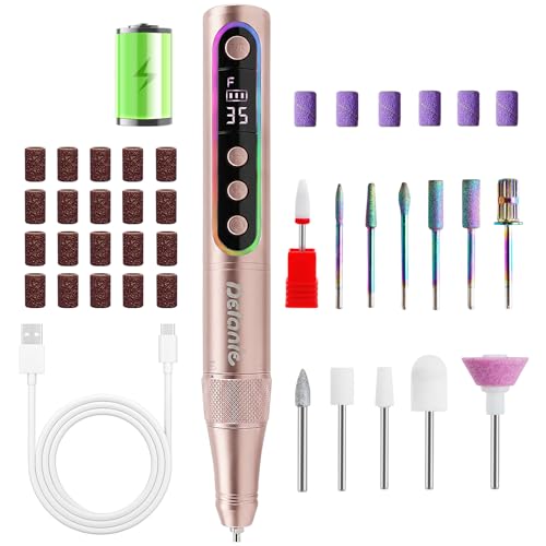 Delanie Professional Nail Drill 35000 RPM Cordless Efile