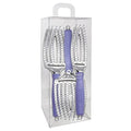 Olivia Garden Fingerbrush Curved and Vented Paddle Brush for Blow Drying - Ideal for Styling and Detangling All Hair Types - Scalp Massager Brush