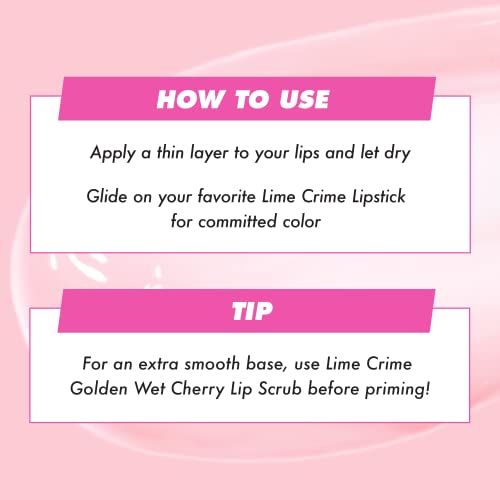 Lime Crime Ghost Veil Lip Primer | Smoothing Base, Long-Lasting