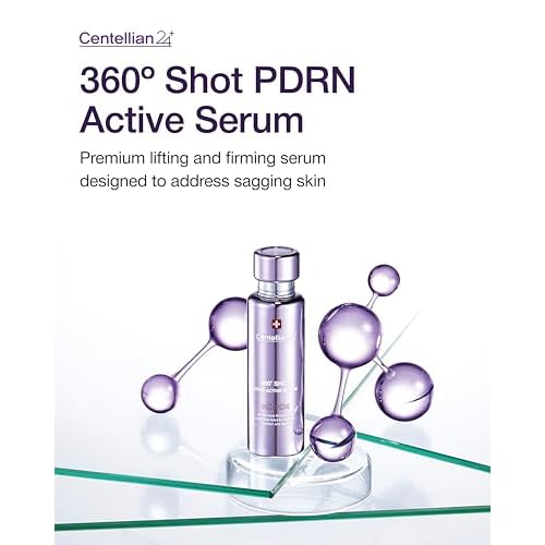 CENTELLIAN 24 360¨¬ Shot PDRN Active Serum (PDRN, 1.69fl oz) - Intense Hydration & Skin Firming Serum for a Youthful Appearance, Korean Skin Care. Ribbon Collagen & Hyaluronic Acid.